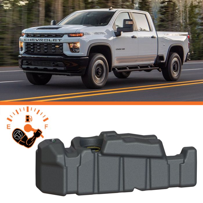 2020-2024 GM 2500 & 3500 Crew Cab, Short Bed Duramax Diesel Fuel Tank (7010220)