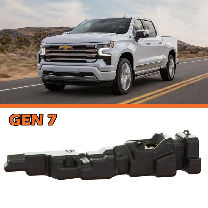 2019-2026 GM 1500 Crew Cab, Short & Standard Bed Duramax Diesel Fuel Tank, GEN 7 - 4X4 Only (7010519)