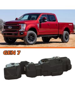 2017-2026 Ford Crew Cab, Short Bed - Generation 6 TITAN Fuel Tank