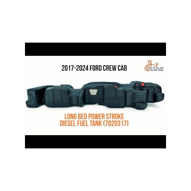 2017-2026 Ford Crew Cab, Long Bed - Generation 6 TITAN Fuel Tank