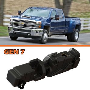 2017-2019 GM 2500 & 3500 Crew Cab, Long Bed, Duramax Diesel Fuel Tank. 4X4 only. (7010317)